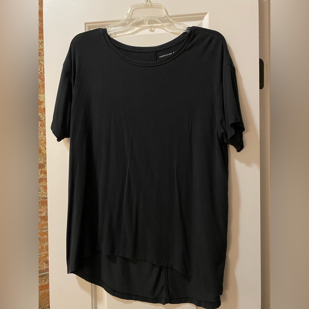 American Eagle Black Soft and Sexy Tee